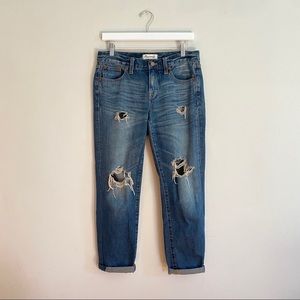 ❌ SOLD || Madewell Distressed BoyJeans